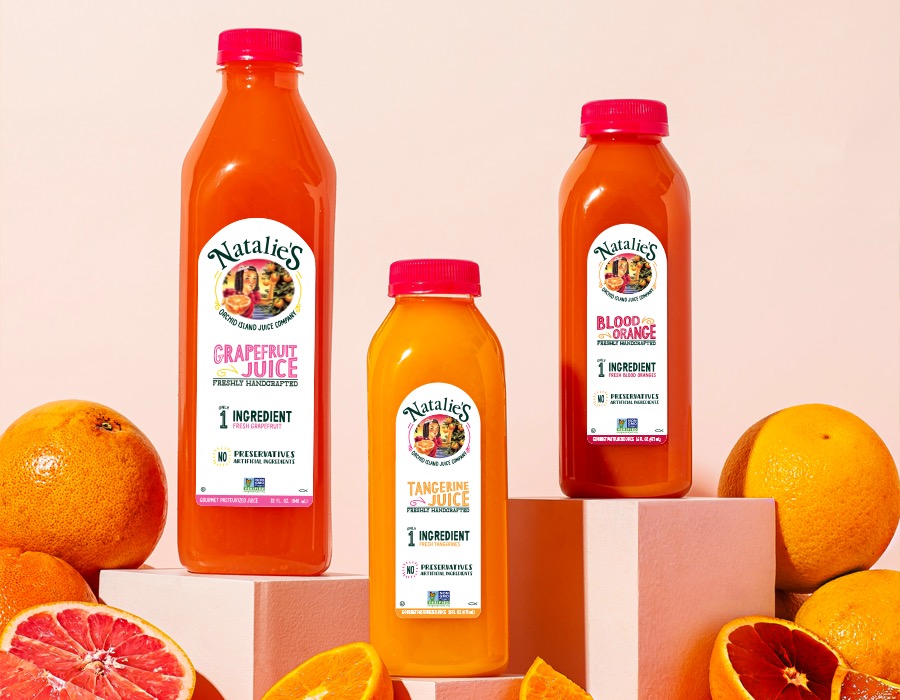 Fresh Tangerine Juice - 16 oz - 32 oz - Natalie's Juice