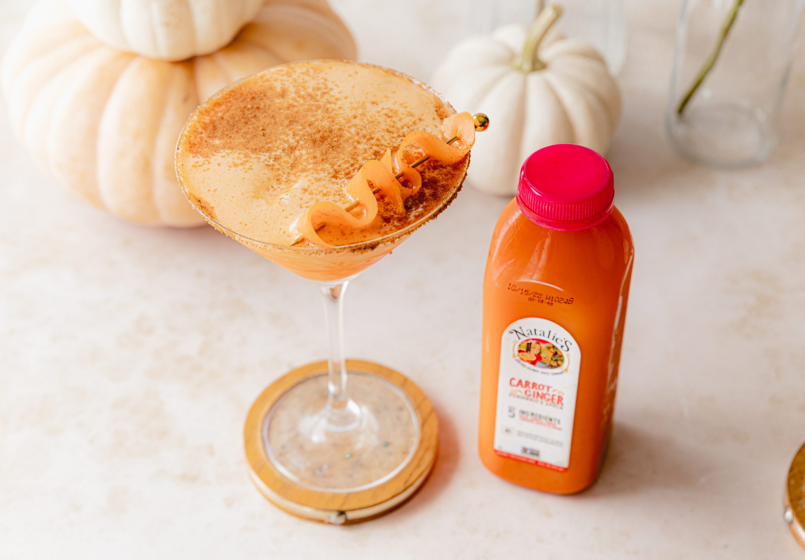 Pumpkin Pie Carrot Ginger Martini Natalie s pumpkin-pie-carrot-ginger-martini-natalie-s