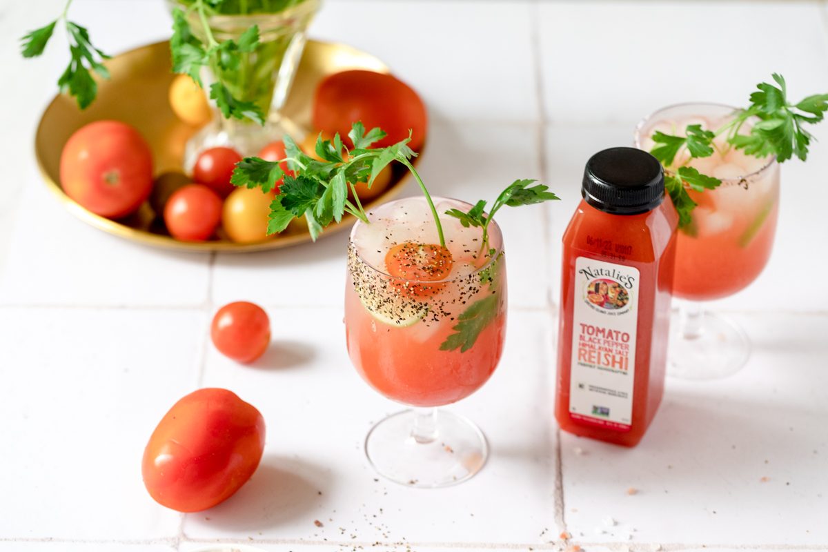 Black Pepper Tomato Reishi Spritz - Natalie's